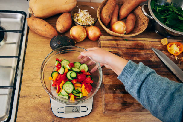 A kitchen scale is so helpful